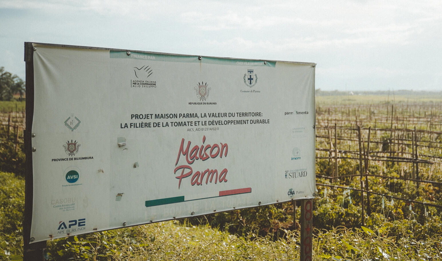 Lo staff di Parmaalimenta Burundi